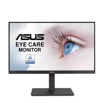Монитор ASUS 23.8" VA24EQSB IPS LED, 1920x1080, 5ms, 300cd/m2, 178°/178°, 100M:1, D-Sub, HDMI, DP, USB-Hub, колонки, 75Hz, GamePlus Tec., HAS, Tilt, Swivel, Pivot, VESA, Black, 90LM056F-B01170 3 years (VA24EQSB)