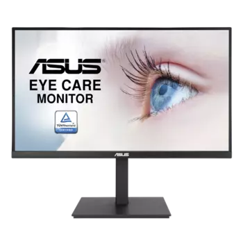 Монитор ASUS 27" VA27AQSB IPS LED, 2560x1440, 1ms, 350cd/m, 178°/178°, 100M:1, HDMI, DP, USB-hub, 75Hz, NVIDIA and AMD FreeSync, GamePlus Tec., HAS, Tilt, Swivel, Pivot, VESA, Black, 90LM06G0-B01170 (VA27AQSB)