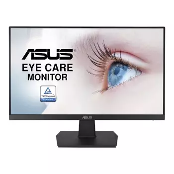 Монитор ASUS 27" VA27EHE IPS LED, 1920x1080, 5ms, 250 cd/m2, 178°/178°, 100M:1, D-sub, HDMI, Frameless, Eye Care, GamePlus Tec, 75Hz, Adaptive-Sync, Tilt, VESA, Black, 90LM0550-B01170 (VA27EHE)
