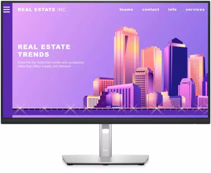 Монитор Dell 23,8" P2422H LCD S/BK (IPS; 16:9; 250cd/m2; 1000:1; 5ms; 1920x1080; 178/178; VGA; HDMI; DP; 5xUSB; HAS; Swiv; Tilt; Swiv; Pivot) (P2422H)