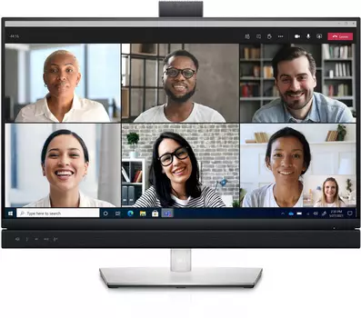 Монитор Dell 27" C2722DE черный IPS LED 8ms 16:9 HDMI M/M Cam матовая HAS Pivot 1000:1 350cd 178гр/178гр 2560x1440 DisplayPort Ultra HD 2K (1440p) USB 8.8кг