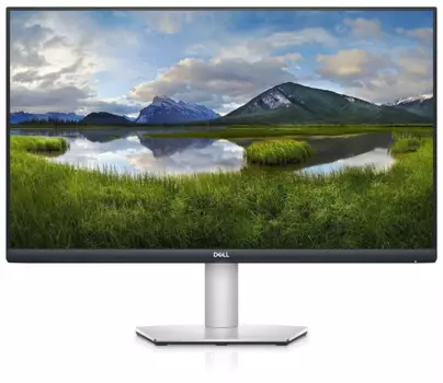 Монитор Dell 27" S2722DC S/BK(IPS;16:9;350cd/m2;1000:1;4ms;2560x1440x75Гц;178/178;2xHDMI1.4;1xUSB-C;2xUSB;HAS;Swiv;Pivot;Spk2x3W;VESA; ВАЖНО:БЕЗ EU кабеля пит в компл) (210-BCCV)