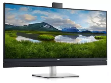 Монитор Dell 34" C3422WE (3440 x 1440) CURVED Conferencing Monitor ВАЖНО:БЕЗ EU кабеля пит в компл (210-AYLW)