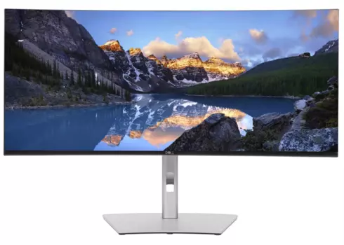 Монитор Dell 34" U3421WE Curved LCD S/BK ( IPS; 21:9; 300 cd/m2; 1000:1; 3440x1440; 5ms; 178/178; 2xDP1.4, 2xHDMI2.0, USB-C, USB-C Downstream, 5xUSB 3.2(Gen1), RJ45; HAS; Tilt; Swiv; Spk 2x5W) (U3421WE)