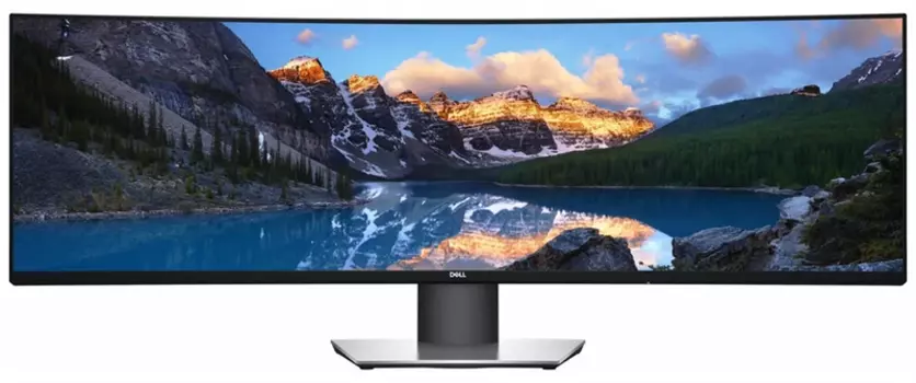 Монитор Dell 49" U4919DW Curved LCD BK/BK ( IPS; 32:9; 350 cd/m2; 1000:1/2M:1; 5120 x1440; 5ms; 178/178; 2HDMI; DP; USB Type-C; 7xUSB 3.0; HAS; Tilt) ВАЖНО:БЕЗ EU кабеля пит в компл (210-AREZ)