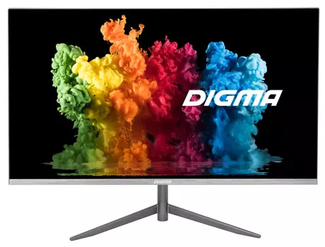 Монитор Digma 23.8" DM-MONF2410 стальной IPS 16:9 HDMI матовая 250cd 178гр/178гр 1920x1080 D-Sub DisplayPort 2.9кг