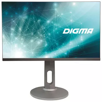 Монитор Digma 27" DM-MONB2708 черный IPS LED 5ms 16:9 HDMI M/M матовая HAS Pivot 1000:1 300cd 178гр/178гр 2560x1440 DisplayPort Ultra HD 2K (1440p) USB 4.93кг