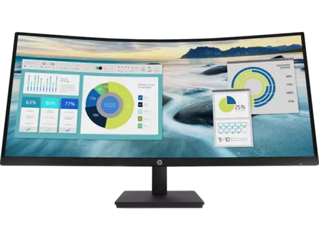 Монитор HP 34" P34hc G4 черный VA 5ms 21:9 HDMI матовая HAS 3500:1 250cd 178гр/178гр 3440x1440 DisplayPort WQHD USB