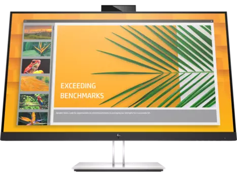 Монитор HP EliteDisplay E27d G4 QHD Docking Monitor 2560x1440, IPS, 300 cd/m2, 1000:1, 5ms, HDMI, DP, 100w USB Type-C, RJ-45, USB 3.1, Eye Ease, webcam, height, tilt, swivel, pivot, Black&amp;Silver (6PA56A4)