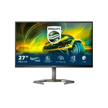 Монитор LCD 27'' [16:9] 2560х1440(WQHD) IPS, nonGLARE, 170 Гц, 350cd/m2, H178°/V178°, 1000:1, 20M:1, 1,07 миллиардов цветов, 1ms, 2xHDMI, 2xDP, USB-Hub, Height adj, Pivot, Tilt, Swivel, Speakers, Audio out, 3Y, Black