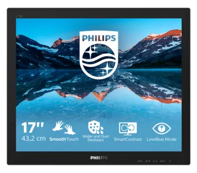 Монитор LCD 43,2 cm (17") [5:4] 1280х1024(SXGA) TN, GLARE, Да, 60 Гц, 250cd/m2, H170°/V160°, 1000:1, 50M:1, 16.7M, 1ms, VGA, DVI, 1.4, 1.2, USB-Hub, Tilt, Speakers, 3Y, Black