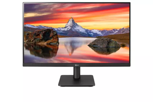 Монитор LG 23.8" 24MP40B-B IPS LED, 1920x1080, 5ms, 250cd/m2, Mega DCR, 178°/178°, D-Sub, HDMI, 75Hz, AMD FreeSync, Tilt, Frameless, VESA, Black 2 years (24MP40B-B.ARUB)