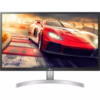 Монитор LG 27" UltraFine 27UL500-W белый IPS LED 16:9 HDMI матовая 1000:1 300cd 178гр/178гр 3840x2160 DP 4K 4.6кг