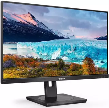 Монитор Philips 23.8" 242S1AE (00/01) черный IPS LED 16:9 DVI HDMI M/M матовая HAS Pivot 250cd 178гр/178гр 1920x1080 D-Sub DisplayPort FHD 4.83кг