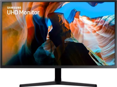 Монитор Samsung 31.5" U32J590UQI черный VA LED 4ms 16:9 HDMI матовая 3000:1 270cd 178гр/178гр 3840x2160 DisplayPort Ultra HD 6.3кг