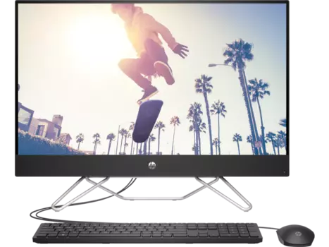Моноблок HP 27-cb1088ci NT 27" FHD(1920x1080) Ryzen 3 5425U, 8GB DDR4 3200 (2x4GB), SSD 256Gb, AMD integrated graphics, noDVD, kbd&amp;mouse wired, HD Webcam, Jet Black, FreeDOS, 1Y Wty (6C913EA#UUQ)