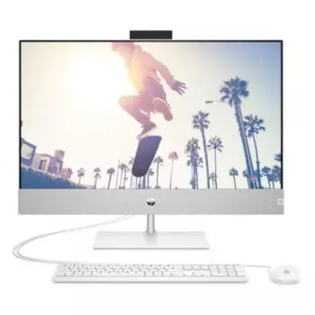 Моноблок HP Pavilion I 24-ca1059ci NT 23,8" FHD(1920x1080) Core i5-12400T, 16GB DDR4 3200 (2x8GB), SSD 512Gb, Intel Internal Graphics, no DVD, kbd&amp;mouse wired, 5MP Webcam, White,FreeDOS, 1Y Wty (6C8H0EA#UUQ)