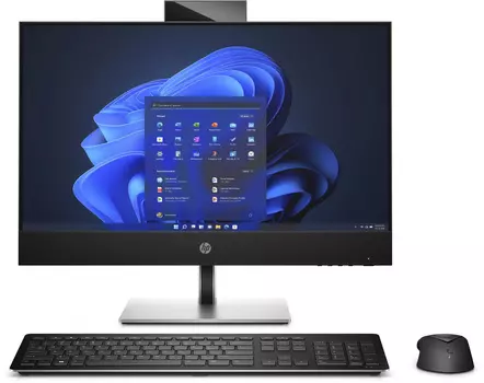Моноблок HP ProOne 440 G9 23.8" Full HD i5 12500T 8Gb SSD256Gb Windows 11 Professional WiFi BT клавиатура мышь Cam