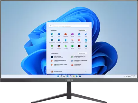 Моноблок IRBIS MB2385 23.8" AIO, CPU intel I5-1135G7, 23.8" LCD (1920x1080IPS), 16GB PCDDR4 2400MHZ+512GB, 1*1 AC wifi, brush dark grey, EU adaptor 19V 3.42A, with Win11 OS (MB2385)