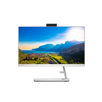 Моноблок Lenovo IdeaCentre AIO 3 22ITL6 21,5" Pentium Gold 7505, 4GB DDR4 3200 SODIMM, 256GB SSD M.2, Intel UHD, WiFi, BT, KB&amp;Mouse, NoOS, White, 6kg (F0G500BPRU)