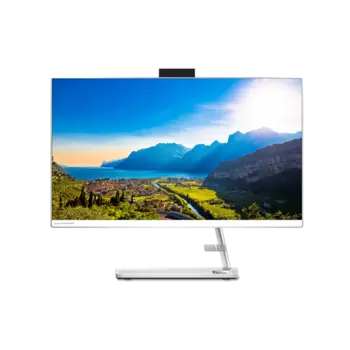 Моноблок Lenovo IdeaCentre AIO 3 24ITL6 23,8" FHD (1920x1080) IPS 250N, i3-1115G4, 2x4GB DDR4 3200, 256GB SSD M.2, Intel UHD, WiFi, BT, NoDVD, HD Cam, Wireless KB&amp;Mouse, White, NoOS, 1Y (F0G0010ERU)