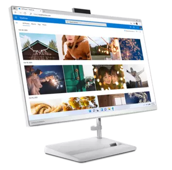 Моноблок Lenovo IdeaCentre AIO 3 27IAP7 27" FHD (1920x1080) IPS 250N, i5-1240P, 2x4GB DDR4 3200, 512GB SSD M.2, Intel Iris Xe, WiFi, BT, NoDVD, 5.0 Cam, Wireless KB&amp;Mouse, NoOS, White,1Y (F0GJ00BGRU)