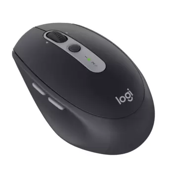 Мышь беспроводная Logitech M590 Multi-Device Silent-GRAPHITE TONAL (темно-серая, Bluetooth, 2.4 GHz/USB-ресивер (Logitech Unifying®), 1000dpi, 1 батарея типа AA) (арт. 910-005209, M/N: M-R0064 / C-U0007)