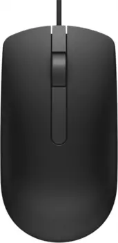 Мышь Dell Mouse MS116 Wired; USB; optical; 1000 dpi; 3 butt; Black (570-AAJD)