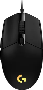 Мышь Logitech G203 черный оптическая (8000dpi) USB