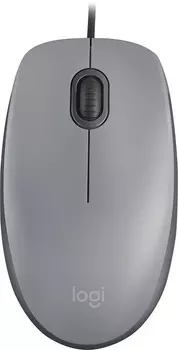 Мышь Logitech M110 Silent Mid Grey (910-005490)