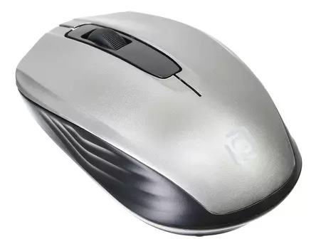 Мышь Оклик 475MW черный/серый оптическая (1200dpi) беспроводная USB (2but)