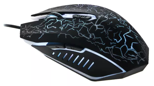 Мышь Оклик 895G HELLFIRE черный оптическая (2400dpi) USB (5but)