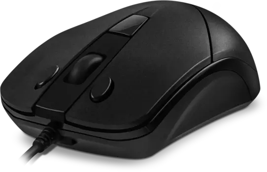 Мышь SVEN RX-95 чёрная (кн. копировать-вставить. 5+1кл. 1000-4000 DPI, кор.) Sven SV-020323