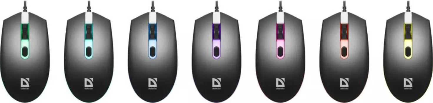 Мышка USB OPTICAL DOT MB-986 52986 DEFENDER