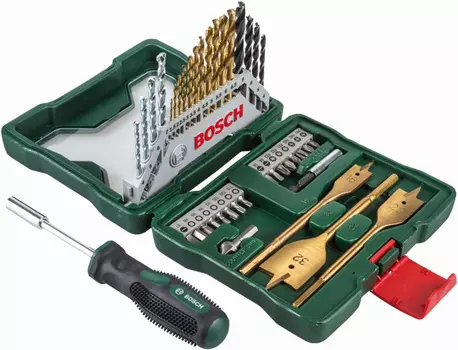 Набор бит и сверл Bosch X-line 40 (2607017334) (40пред.) для шуруповертов/дрелей