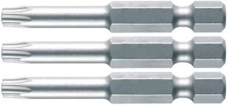 Набор бит Makita B-25404 (3пред.) для шуруповертов