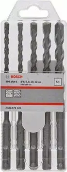 Набор буров Bosch 2608579120 по бетону (5пред.) для перфораторов