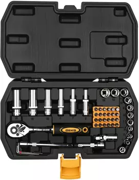 Набор инструментов Deko DKMT49 49 предметов (жесткий кейс)