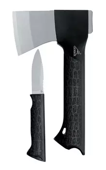 Набор инструментов Gerber Gator Axe Combo I (1014059) черный компл.:топор/нож блистер