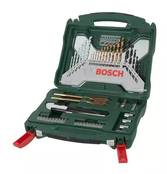 Набор принадлежностей Bosch X-Line-50 50 предметов (жесткий кейс)