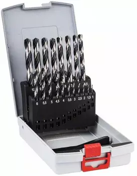 Набор сверл Bosch PointTeQ (2608577351) по металлу (19пред.) для дрелей