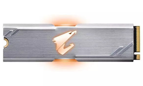 Накопитель SSD Gigabyte PCI-E 3.0 256Gb GP-ASM2NE2256GTTDR Aorus RGB M.2 2280