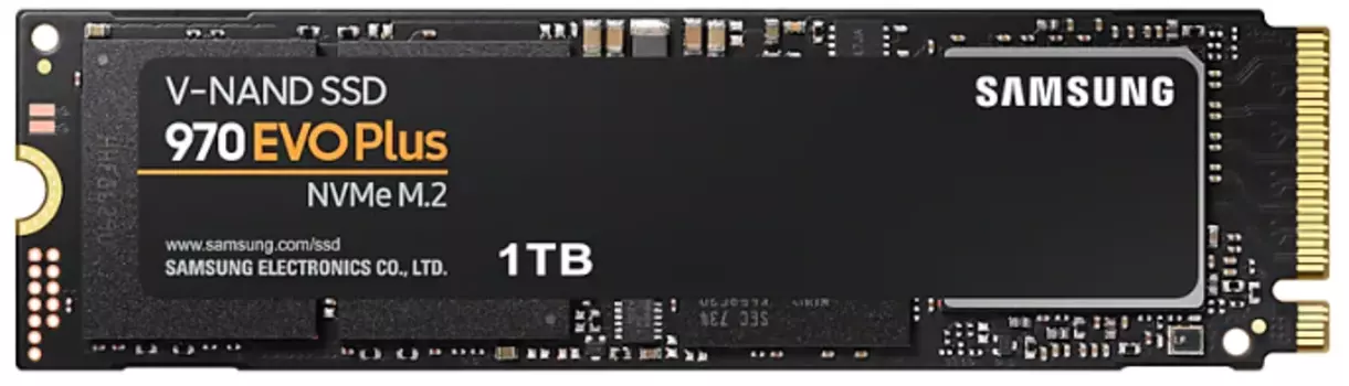 Накопитель SSD Samsung PCI-E x4 1Tb MZ-V7S1T0BW 970 EVO Plus M.2 2280