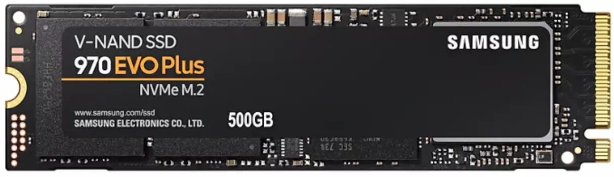 Накопитель SSD Samsung PCI-E x4 500Gb MZ-V7S500BW 970 EVO Plus M.2 2280