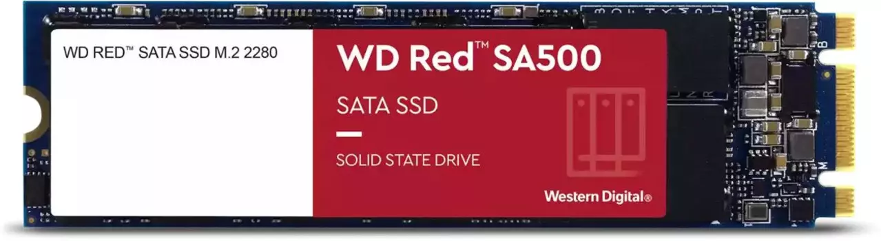 Накопитель SSD WD SATA III 500Gb WDS500G1R0A Red SA500 2.5"