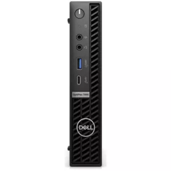 Настольный компьютер DELL OptiPlex 7000 Micro Core i7-12700T 16GB (1x16GB) DDR4 512GB SSD Intel Integrated Graphics,Wi-Fi/BT Linux,1y, Russian Wired Keyboard and Optical Mouse (7000-7657)