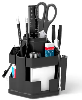 Настольный набор Erich Krause Office Classic (12 предметов) пластик черный