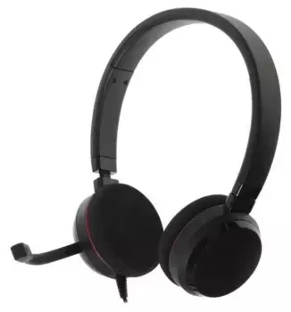 Наушники с микрофоном Jabra Evolve 20 MS Stereo черный (4999-823-109)