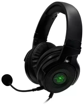 Наушники с микрофоном Оклик HS-L910G черный 2.2м мониторные оголовье (SW-HG101)