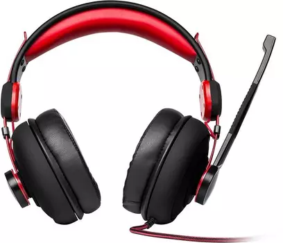 Наушники с микрофоном Sven AP-G777MV черный/красный 1.2м накладные оголовье (SV-014209)